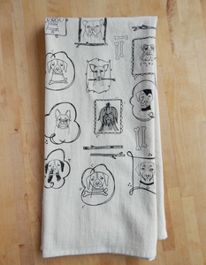 Dog Kitchen Towel